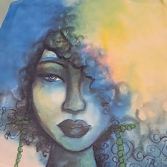 Sublimation 🦊 Tank with Beautiful Vibrant Graphic size 2XL - Picture 1 of 4